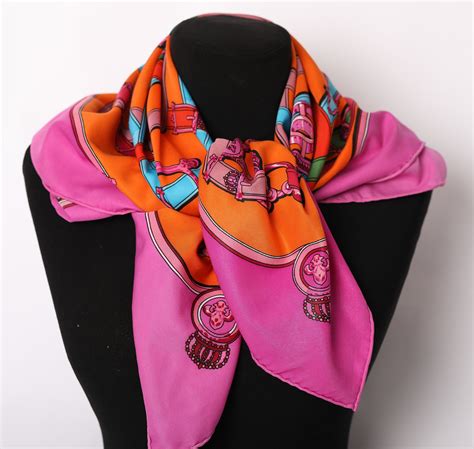 good used scarf hermes|Hermes scarves vintage design images.